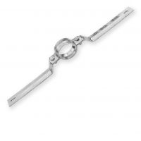 Rohrschelle 550 mm Länge (500 mm Lochung) zur Schilderbefestigung Rohrschelle 550 mm Länge (500 mm Lochung) zur Schilderbefestigung