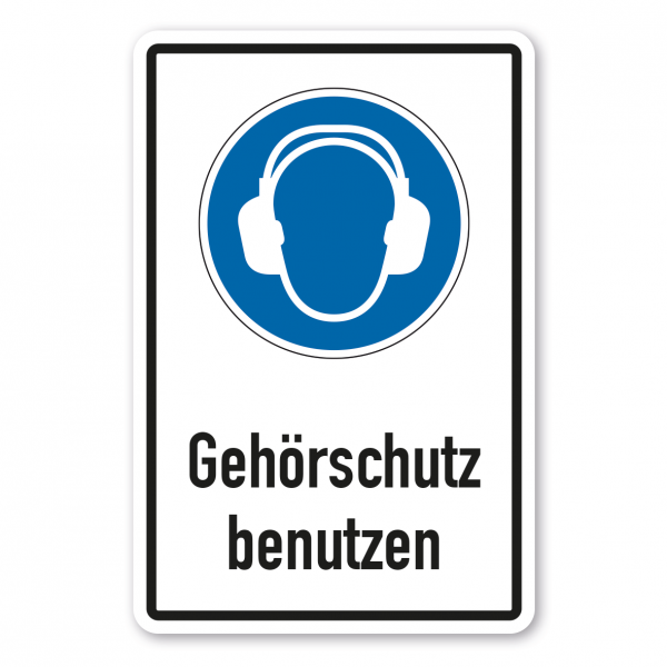 Warnschild Warnung vor gegenläufigen Rollen (und vor Einzugsgefahr) - W025