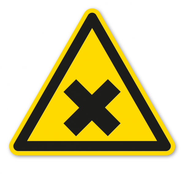 Warnzeichen Warnung vor gesundheitsschädlichen oder reizenden Stoffen