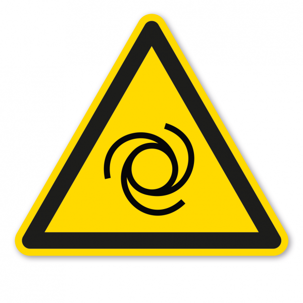 Warnzeichen Warnung vor automatischem Anlauf – ISO 7010 - W018