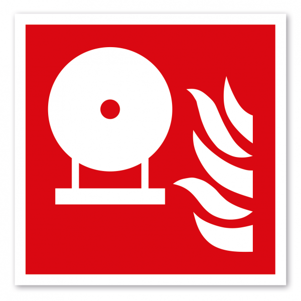 Brandschutzzeichen Unbeweglicher Feuerlöscher - ISO 7010 - F013