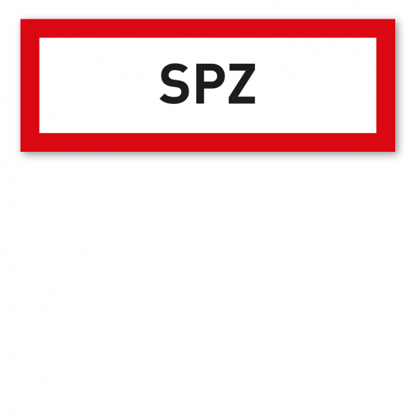 Brandschutzschild SPZ Sprinklerzentrale