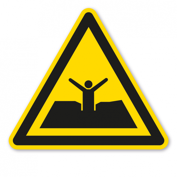 Warnzeichen Warnung vor Treibsand – ISO 20712-1 - WSW019